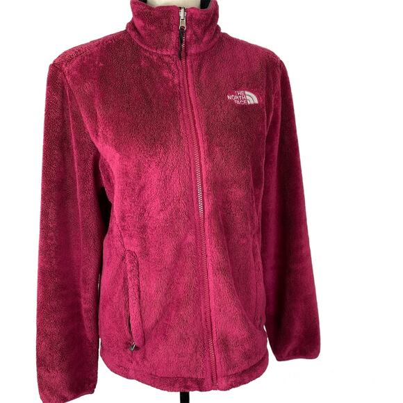 The NORTH FACE OSITO Fleece Jacket Wild Aster Purple Thermal Fuzzy Full Zip - Picture 15 of 15